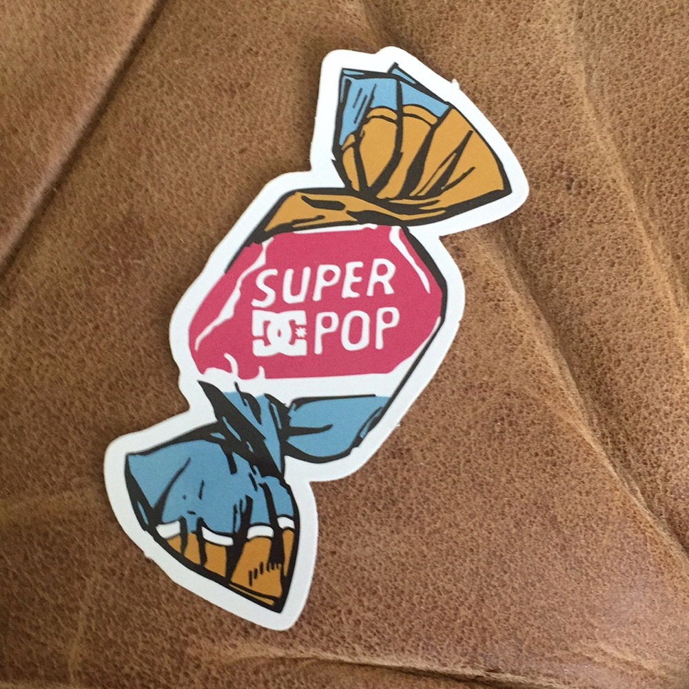 SuperPop DC Shoes Sticker - Picture 2 of 4
